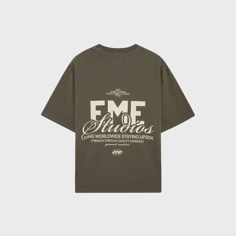 Grateful Laurel Oversized Tee - Eme Studios