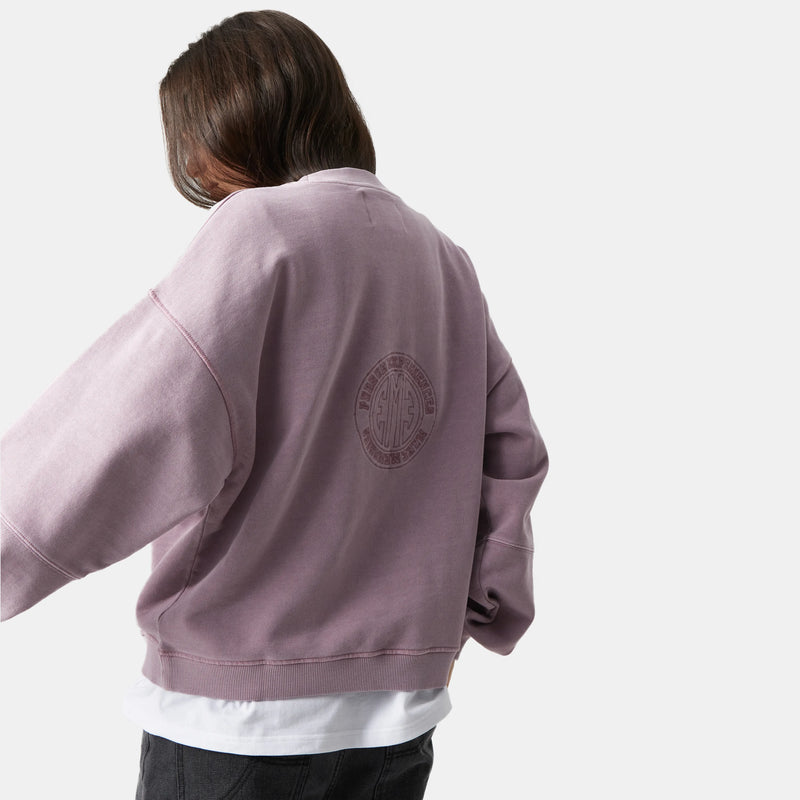 Streak Toadstool Oversized Crewneck - Eme Studios