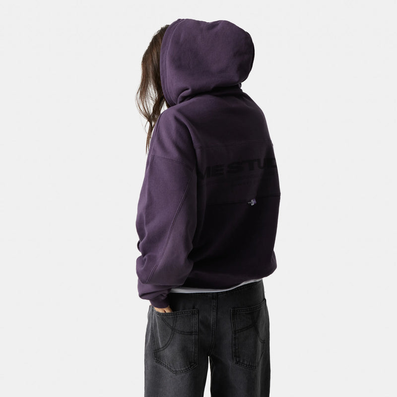 Breakdown AG Dark Mallow Oversized Hoodie