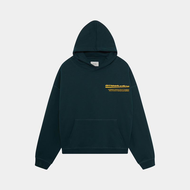 Fate Petrol Oversized Hoodie - Eme Studios