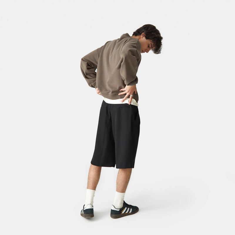Whatever Muddy Brown Mockneck - Eme Studios
