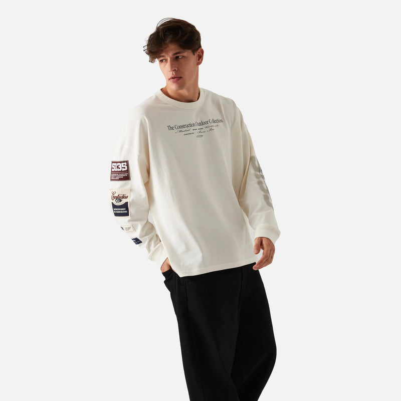 Construction Off Sand Long Sleeve - Eme Studios