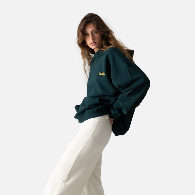 Rush Petrol Oversized Hoodie - Eme Studios